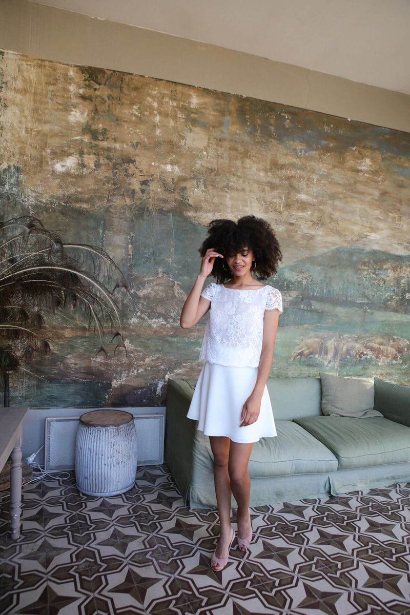 Top Cécilia Jupe Jean