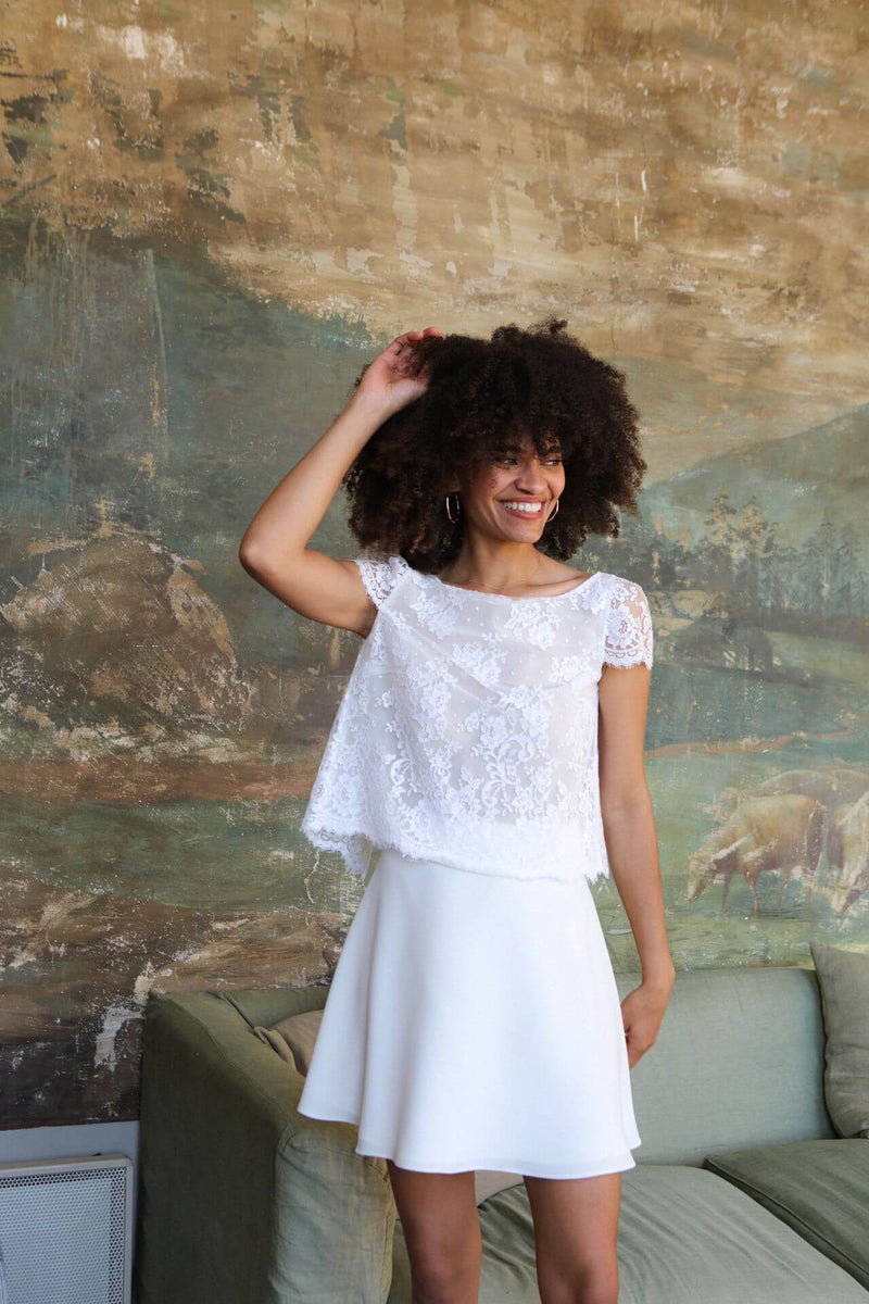 Top Cécilia Jupe Jean